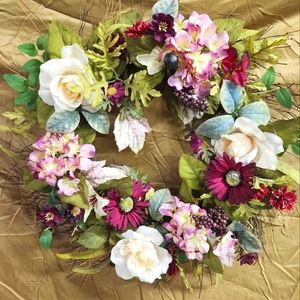 * Rose wreath